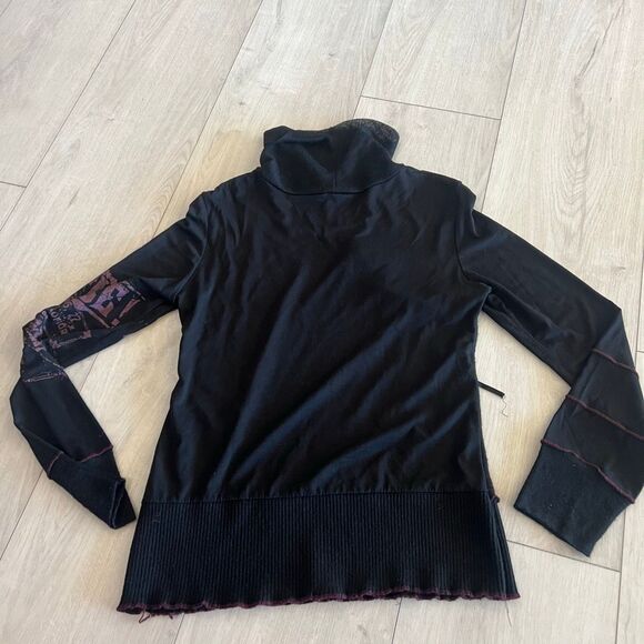 Planet Interdite women black top size M - Picture 6 of 9